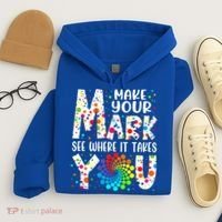 Make Your Mark See Where It Takes You Dot Day September 15th Gift Hoodie thumb 4