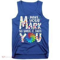 Make Your Mark See Where It Takes You Dot Day September 15th Gift Tank Top thumb 0