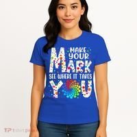 Make Your Mark See Where It Takes You Dot Day September 15th Gift Women's T-Shirt thumb 4