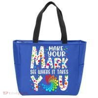 Make Your Mark See Where It Takes You Dot Day September 15th Gift Tote Bag thumb 0
