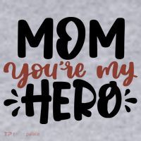 Mom You're My Hero Cute Gift Women's Sweatshirt thumb 2