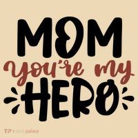 Mom You're My Hero Cute Gift Tote Bag thumb 4