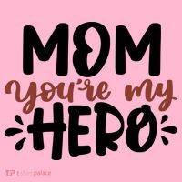 Mom You're My Hero Cute Gift Coaster thumb 2