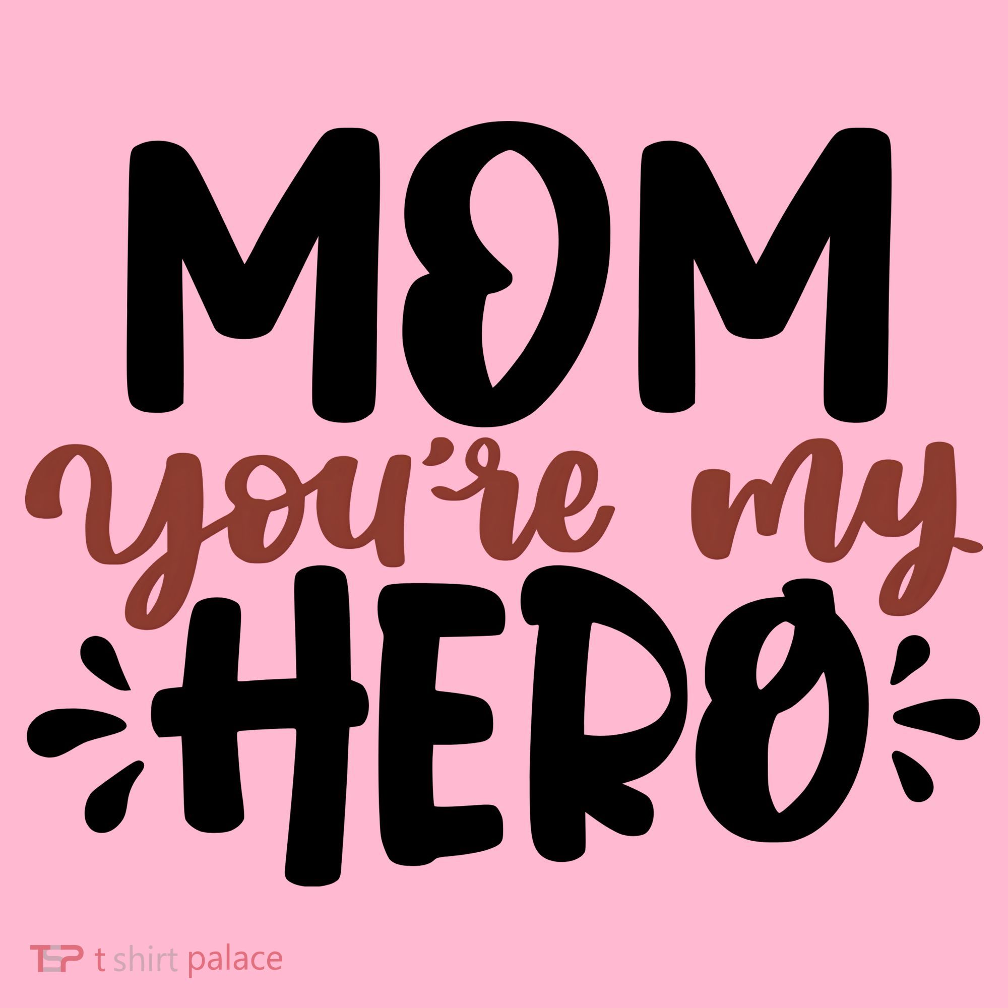 Mom You're My Hero Cute Gift Coaster