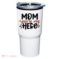 Mom You're My Hero Cute Gift Tumbler thumb 0