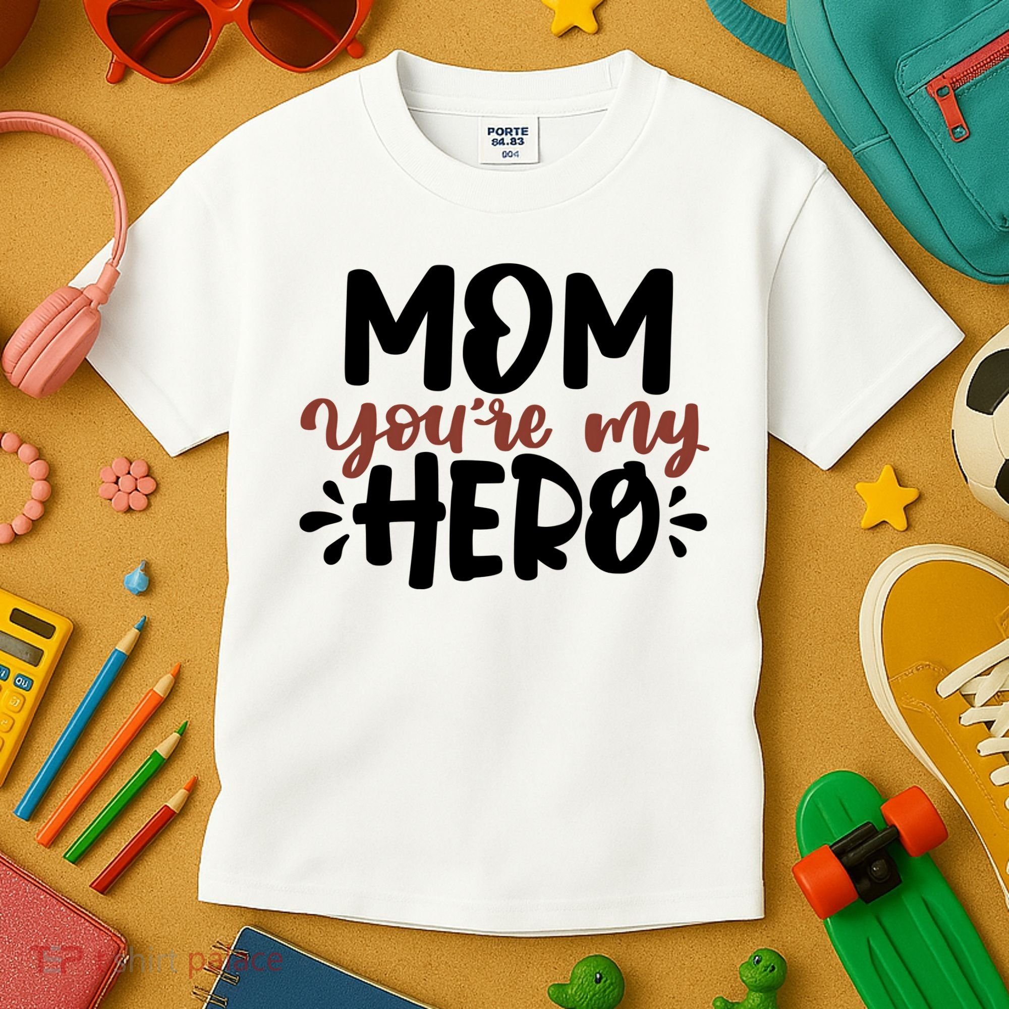 Mom You're My Hero Cute Gift Kids T-Shirt