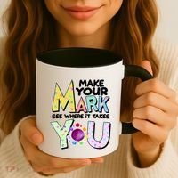 Make Your Mark See Where It Takes You Coffee Mug thumb 3