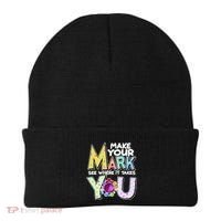 Make Your Mark See Where It Takes You Beanie thumb 0