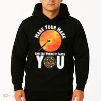 Make Your Mark And See Where It Takes You Dot Day Hoodie thumb 2