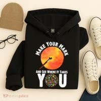 Make Your Mark And See Where It Takes You Dot Day Hoodie thumb 4