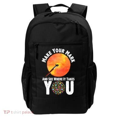 Make Your Mark And See Where It Takes You Dot Day Backpack