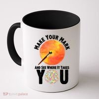 Make Your Mark And See Where It Takes You Dot Day Coffee Mug thumb 0