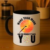 Make Your Mark And See Where It Takes You Dot Day Coffee Mug thumb 4