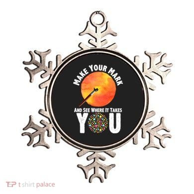 Make Your Mark And See Where It Takes You Dot Day Ornament