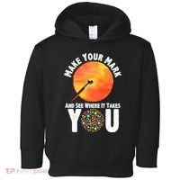 Make Your Mark And See Where It Takes You Dot Day Toddler Hoodie thumb 0