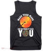 Make Your Mark And See Where It Takes You Dot Day Tank Top thumb 0