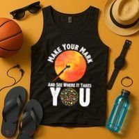Make Your Mark And See Where It Takes You Dot Day Tank Top thumb 4
