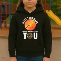 Make Your Mark And See Where It Takes You Dot Day Kids Hoodie thumb 3
