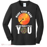 Make Your Mark And See Where It Takes You Dot Day Kids Long Sleeve Shirt thumb 0