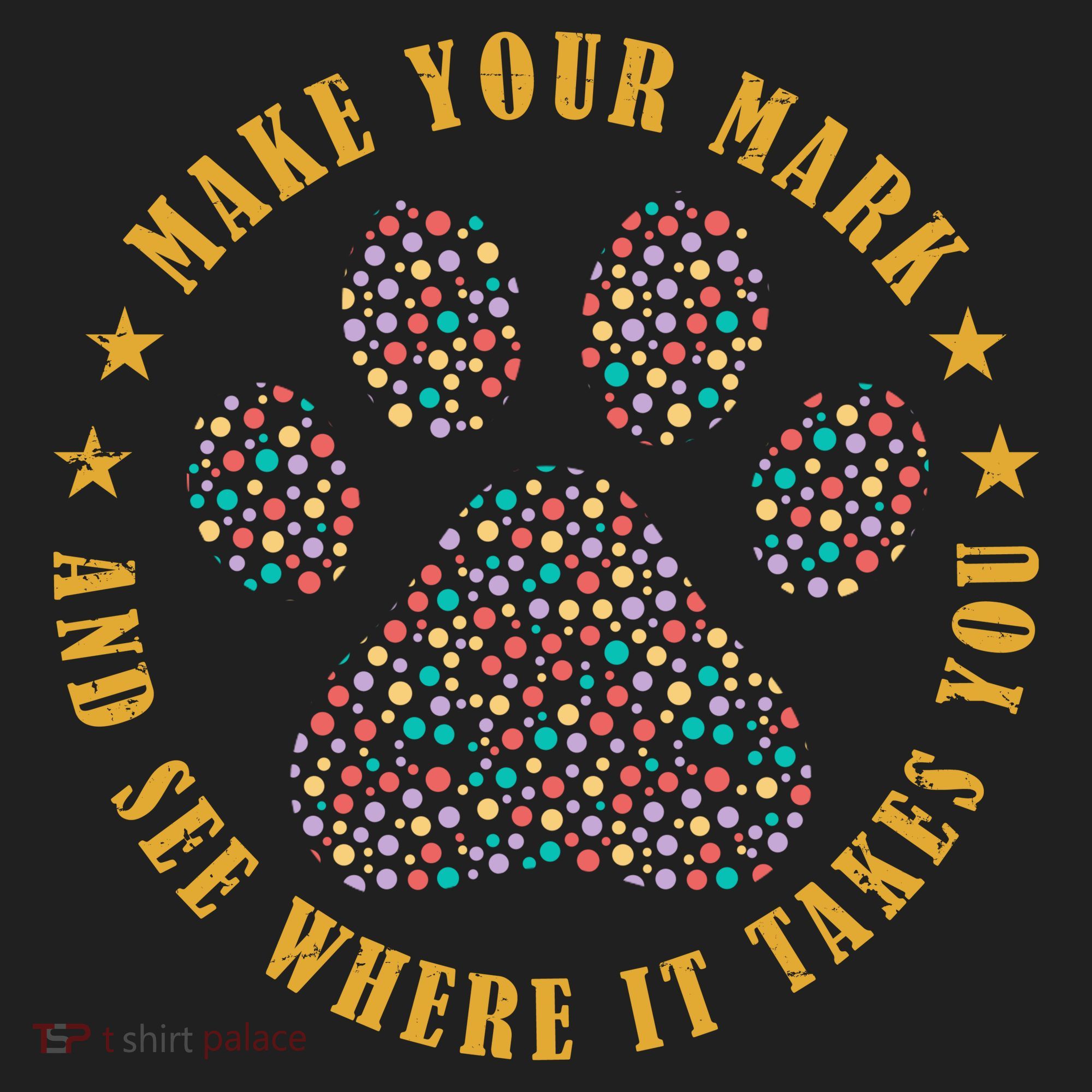 Make Your Mark Dot Day Paw Print Tumbler