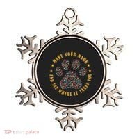 Make Your Mark Dot Day Paw Print Ornament thumb 0