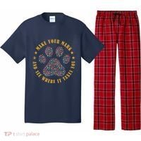 Make Your Mark Dot Day Paw Print Pajama Set thumb 0