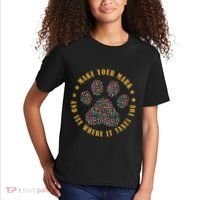 Make Your Mark Dot Day Paw Print Kids T-Shirt thumb 2
