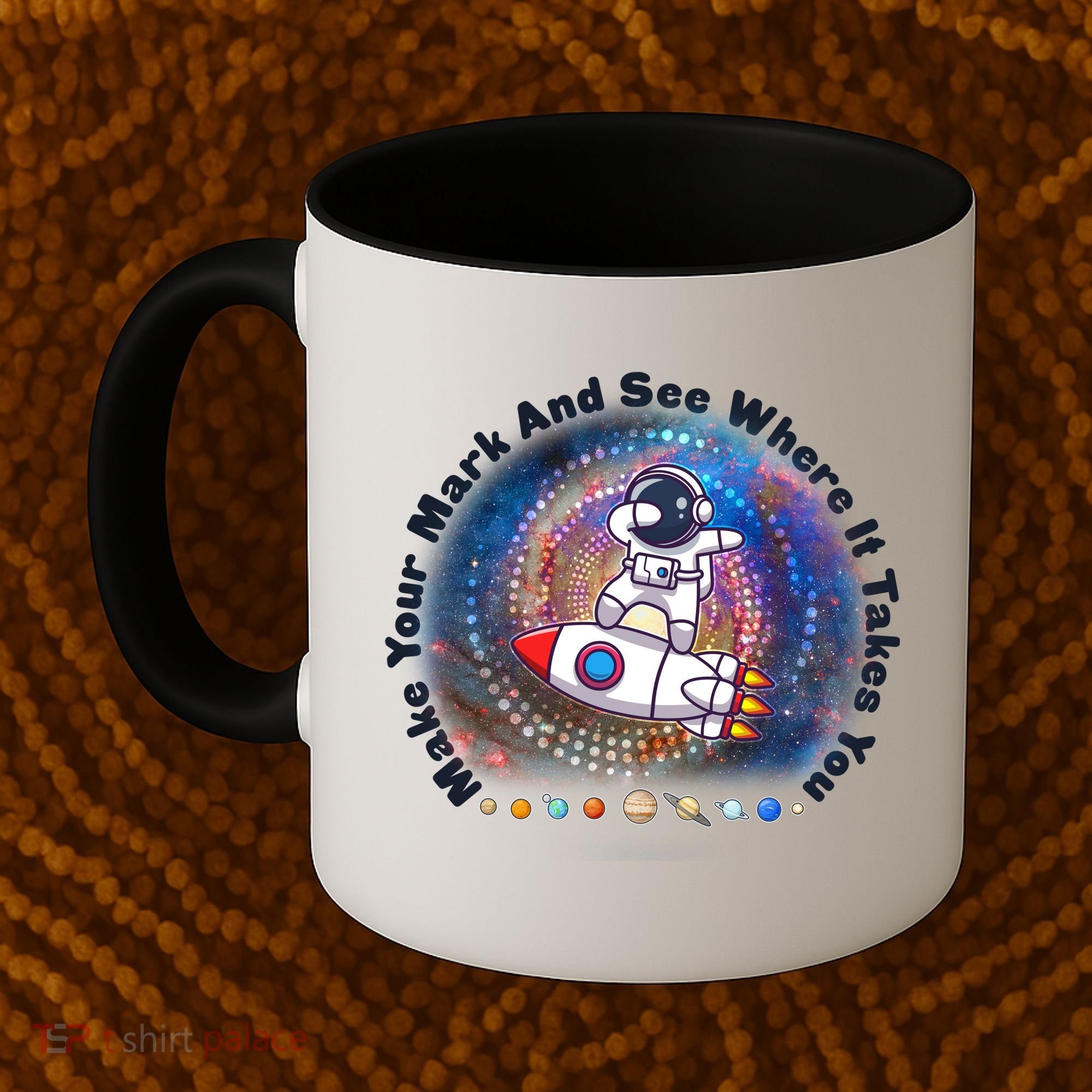 Mark Your Mark And See Where It Takes You International Dot Day Space Astronaut Coffee Mug