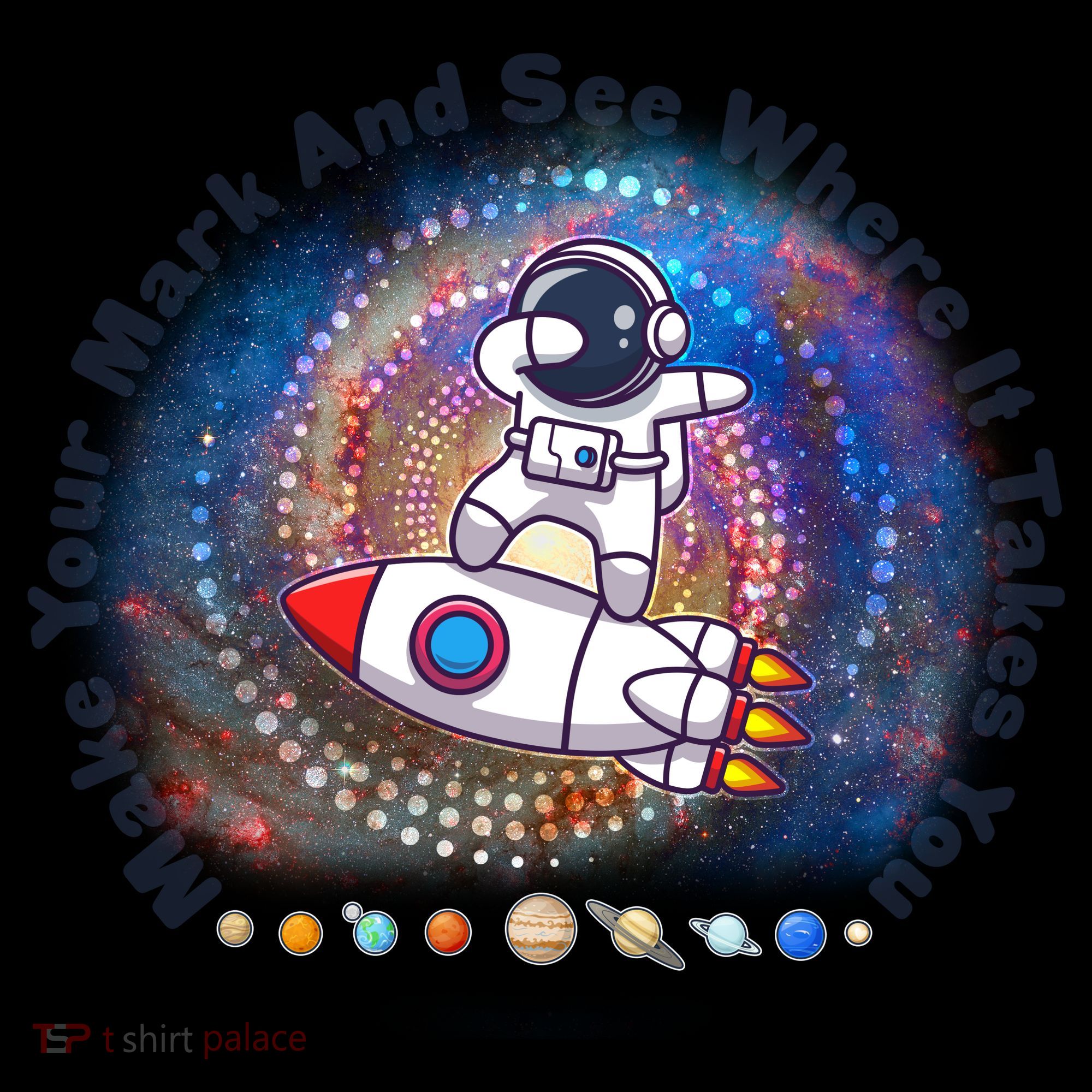 Mark Your Mark And See Where It Takes You International Dot Day Space Astronaut Coffee Mug