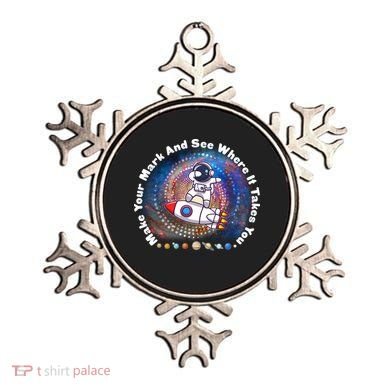 Mark Your Mark And See Where It Takes You International Dot Day Space Astronaut Ornament