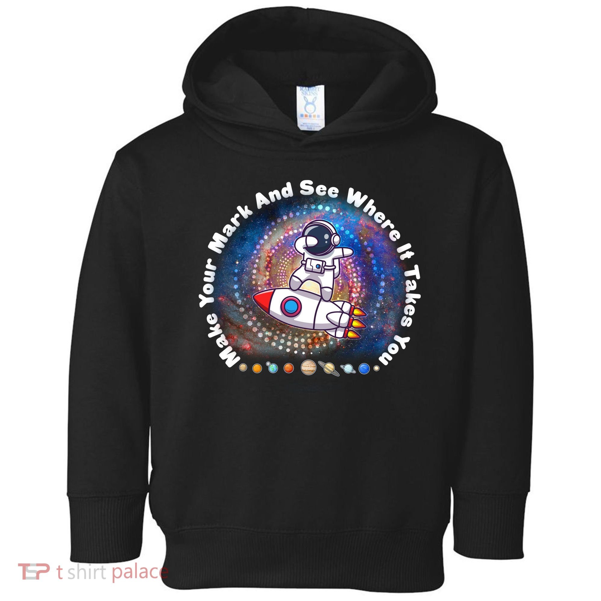 Mark Your Mark And See Where It Takes You International Dot Day Space Astronaut Toddler Hoodie