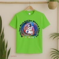 Mark Your Mark And See Where It Takes You International Dot Day Space Astronaut T-Shirt thumb 2