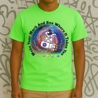 Mark Your Mark And See Where It Takes You International Dot Day Space Astronaut T-Shirt thumb 3
