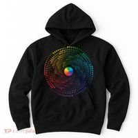 Make Your Mark International Dot Day Rainbow Polka Dot Swirl Hoodie thumb 0