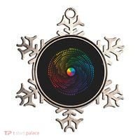 Make Your Mark International Dot Day Rainbow Polka Dot Swirl Ornament thumb 0