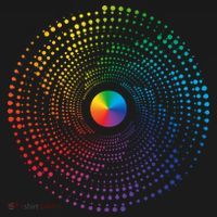 Make Your Mark International Dot Day Rainbow Polka Dot Swirl Baby Bodysuit thumb 2