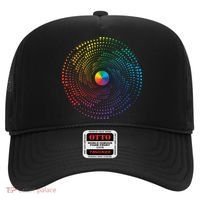 Make Your Mark International Dot Day Rainbow Polka Dot Swirl Hat thumb 0