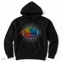 Make Your Mark International Dot Day Rainbow Football Hoodie thumb 0
