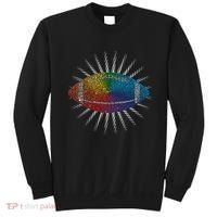 Make Your Mark International Dot Day Rainbow Football Sweatshirt thumb 0