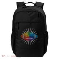 Make Your Mark International Dot Day Rainbow Football Backpack thumb 0