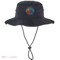 Make Your Mark International Dot Day Rainbow Football Bucket Hat thumb 0