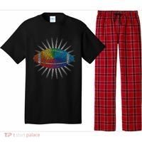 Make Your Mark International Dot Day Rainbow Football Pajama Set thumb 0