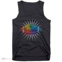 Make Your Mark International Dot Day Rainbow Football Tank Top thumb 0