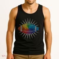 Make Your Mark International Dot Day Rainbow Football Tank Top thumb 3