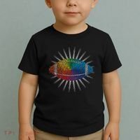 Make Your Mark International Dot Day Rainbow Football Toddler T-Shirt thumb 2