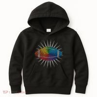 Make Your Mark International Dot Day Rainbow Football Kids Hoodie thumb 0