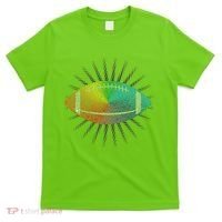 Make Your Mark International Dot Day Rainbow Football T-Shirt thumb 0