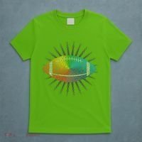 Make Your Mark International Dot Day Rainbow Football T-Shirt thumb 5