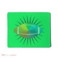 Make Your Mark International Dot Day Rainbow Football Mousepad thumb 0