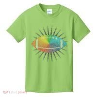 Make Your Mark International Dot Day Rainbow Football Kids T-Shirt thumb 0